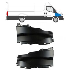 Parafango anteriore per Iveco Daily 2014-2019 / Sinistra+Destra / Set 16156
