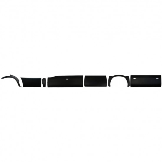 Set di modanature laterali per Iveco Daily 2014-2019 / Sinistra / 11982