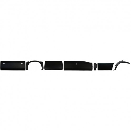 Set di modanature laterali per Iveco Daily 2014-2019 / Destra / 11981