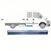 Lamiera di riparazione sottoporta posteriore per Iveco Daily 1999-2014 / Sinistra = Destra (simmetrico) 10702