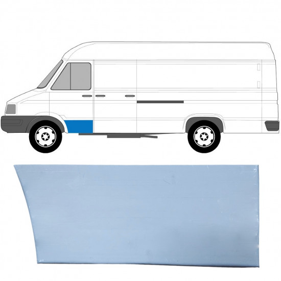 Pannello di riparazione porta anteriore per Iveco Daily 1990-1999 / Sinistra 5232
