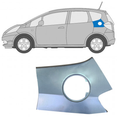 Lamierato riparazione ingresso bocchettone per Honda Jazz 2008-2015 / Sinistra 11747