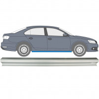 Pannello di riparazione sottoporta lamiera per Volkswagen Jetta 2010-2018 / Sinistra = Destra (simmetrico) 7131