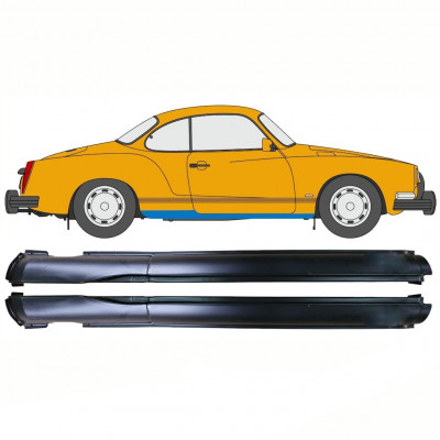 Sottoporta Lamiera Completo per Volkswagen Karmann Ghia 1955-1974 / Sinistra+Destra / Set 10750