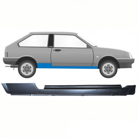 Sottoporta Lamiera Completo per Lada Samara / Destra 10872