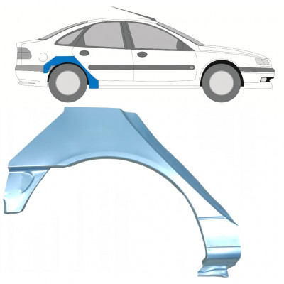 Pannello di riparazione parafango posteriore per Renault Laguna I 1994-2001 / Destra 7931