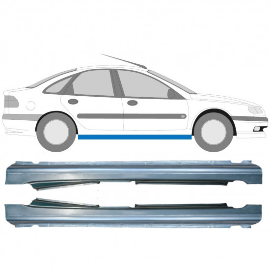 Sottoporta Lamiera Completo per Renault Laguna I 1994-2001 / Sinistra+Destra / Set 9655