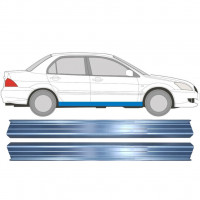 Pannello di riparazione sottoporta lamiera per Mitsubishi Lancer 2003-2008 / Sinistra+Destra / Set 11359