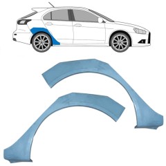 Pannello di riparazione parafango posteriore per Mitsubishi Lancer 2007-2017 / Sinistra+Destra / Set 10078