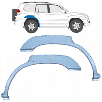 Pannello di riparazione parafango posteriore con foro per Toyota Land Cruiser J120 2003-2010 / Sinistra+Destra / Set 10214