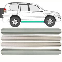 Pannello di riparazione sottoporta interno ed esterno per Toyota Land Cruiser J120 2003-2010 / Sinistra+Destra / Set 10083