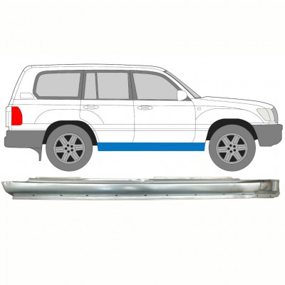 Sottoporta Lamiera Completo per Toyota Land Cruiser J100 1998-2007 / Destra 8354