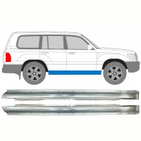 Sottoporta Lamiera Completo per Toyota Land Cruiser J100 1998-2007 / Sinistra+Destra / Set 10058