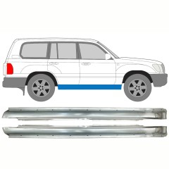 Sottoporta Lamiera Completo per Toyota Land Cruiser J100 1998-2007 / Sinistra+Destra / Set 10058