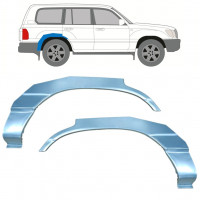Pannello di riparazione parafango posteriore per Toyota Land Cruiser J100 1998-2007 / Sinistra+Destra / Set 9766