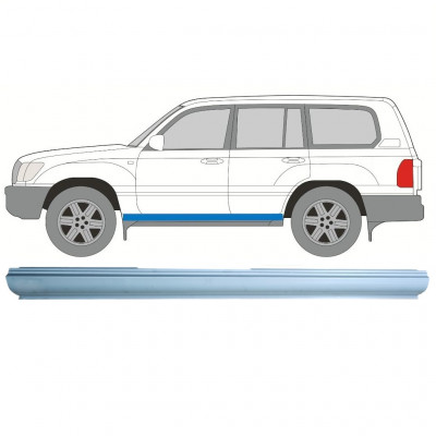 Pannello di riparazione sottoporta lamiera per Toyota Land Cruiser J100 1998-2007 / Sinistra 8926