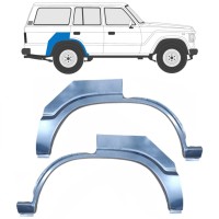 Pannello di riparazione parafango posteriore per Toyota Land Cruiser J60 1980-1990 / Sinistra+Destra / Set 16147
