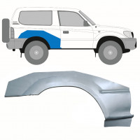 Pannello di riparazione parafango posteriore per Toyota Land Cruiser J90 1996-2002 / Destra 10121