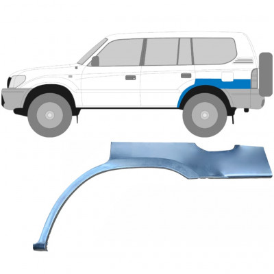 Pannello di riparazione parafango posteriore per Toyota Land Cruiser J90 1996-2002 / Sinistra 5873