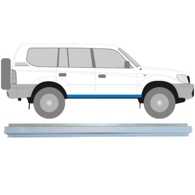 Sottoporta interno per Toyota Land Cruiser J90 1996-2002 / Sinistra = Destra (simmetrico) 14850
