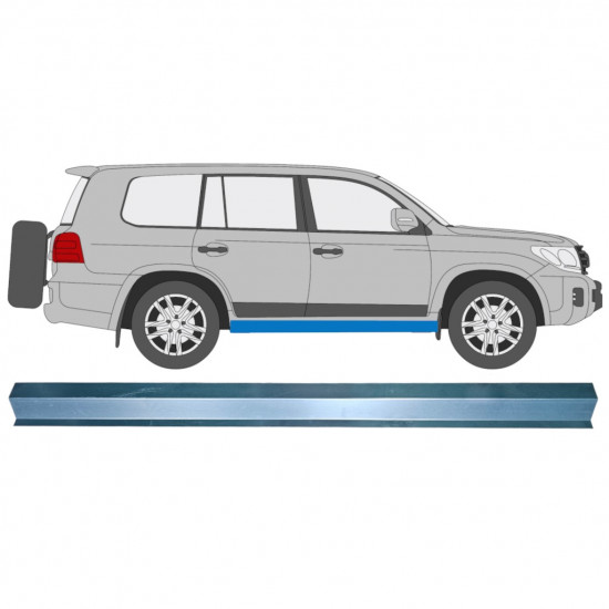 Sottoporta interno per Toyota Land Cruiser V8 FJ200 2007- / Sinistra = Destra (simmetrico) 10942
