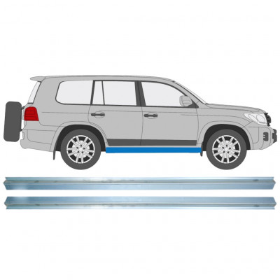 Pannello di riparazione sottoporta lamiera per Toyota Land Cruiser V8 FJ200 2007- / Sinistra = Destra (simmetrico) / Set 10941