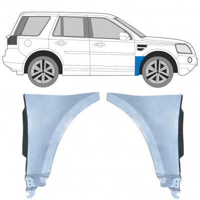 Pannello di riparazione parafango anteriore per Land Rover Freelander 2006-2016 / Sinistra / Destra / Set 12790