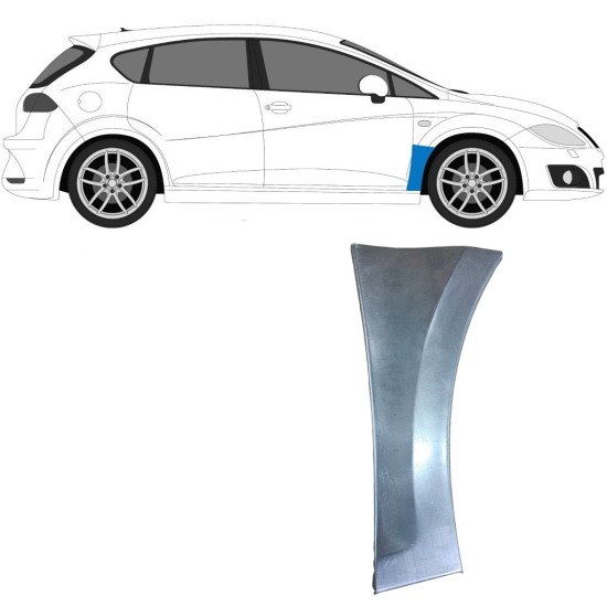 Pannello di riparazione parafango anteriore per Seat Leon 2005-2012 / Destra 15733