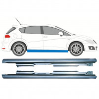 Sottoporta Lamiera Completo per Seat Leon 2005-2012 / Sinistra+Destra / Set 9982