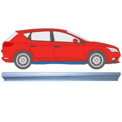 Pannello di riparazione sottoporta inferiore per Seat Leon 2012-2020 / Destra 16982