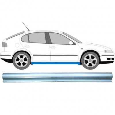 Pannello di riparazione sottoporta lamiera per Seat Toledo II 1999-2004 / Sinistra = Destra (simmetrico) 5108
