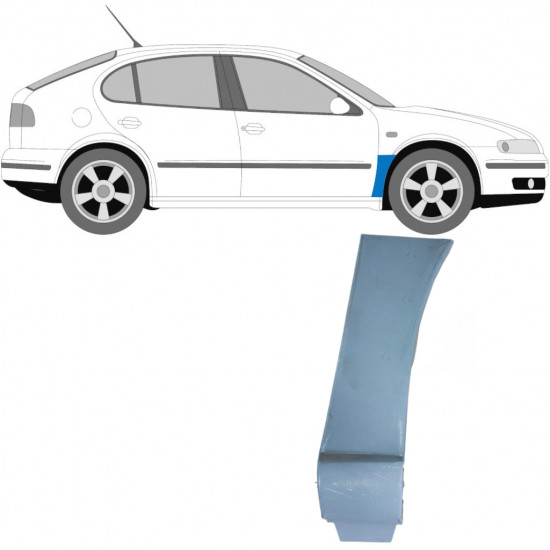 Pannello di riparazione parafango anteriore per Seat Leon 1999-2004 / Destra 15746