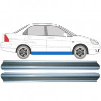 Pannello di riparazione sottoporta lamiera per Suzuki Liana 2001-2007 / Sinistra+Destra / Set 11339