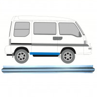 Pannello di riparazione sottoporta lamiera per Subaru Libero 1983-1998 / Sinistra = Destra (simmetrico) 11305