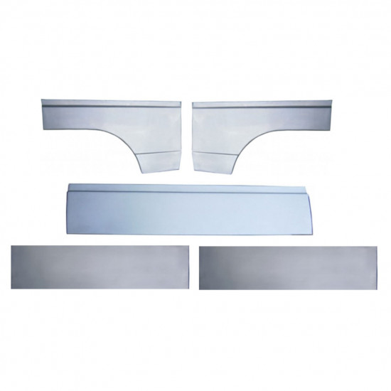 Lamierato riparazione porta per Volkswagen LT 1975-1996 / Sinistra+Destra / Set 12631