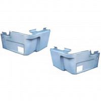 Lamiera di riparazione dell'angolo posteriore per Volkswagen LT 1975-1996 / Sinistra+Destra / Set 11654