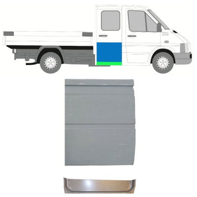 Pannello di riparazione porta posteriore per Volkswagen LT 1996-2005 / Sinistra = Destra (simmetrico) 16587
