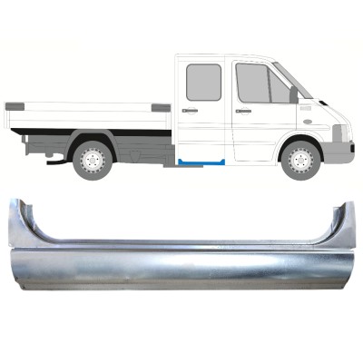 Pannello di riparazione sottoporta porta posteriore per Volkswagen LT 1996-2005 / Sinistra = Destra (simmetrico) 16390