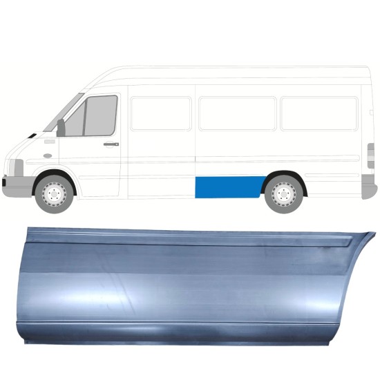 Pannello di riparazione parafango posteriore per Volkswagen LT 1996-2005 / Sinistra 13472