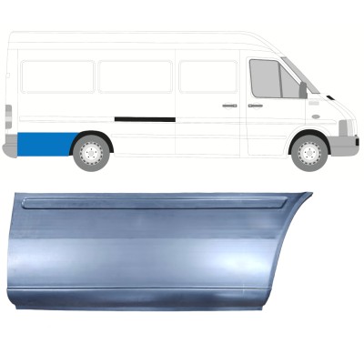 Pannello di riparazione sezione posteriore parafango posteriore per Volkswagen LT 1996-2005 / Destra 13415