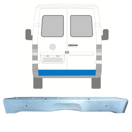 Pannello di riparazione sezione posteriore interna per Volkswagen LT 1996-2005 14240