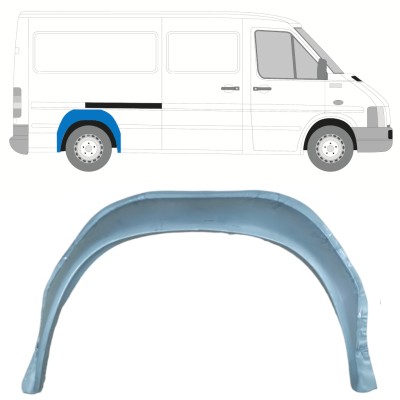 Pannello di riparazione arco ruota posteriore interno per Volkswagen LT 1996-2005 / Sinistra = Destra (simmetrico) 14176