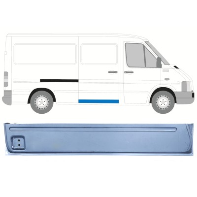 Pannello di riparazione porta scorrevole interno per Volkswagen LT 1996-2005 / Destra 16585