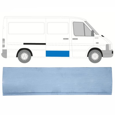 Pannello di riparazione porta scorrevole esterno per Volkswagen LT 1996-2005 / Sinistra 16597