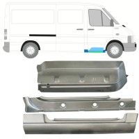 Lamiera di riparazione sottoporta interno, parafango e gradino anteriore per Volkswagen LT 1996-2005 / Destra 16571