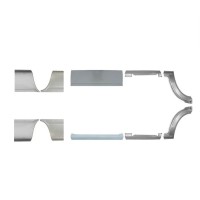 Set di pannelli di riparazione per Volkswagen LT 1996-2005 / Sinistra+Destra 16613