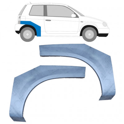 Pannello di riparazione parafango posteriore per Volkswagen Lupo 1998-2005 / Sinistra+Destra / Set 9207