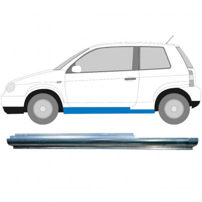 Pannello di riparazione sottoporta lamiera per Volkswagen Lupo 1998-2005 / Sinistra 6988