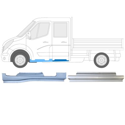 Set di pannelli di riparazione per Opel Movano 2010-2021 / Sinistra 15291