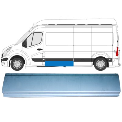 Pannello di riparazione laterale per Renault Master 2010- / Sinistra 15385